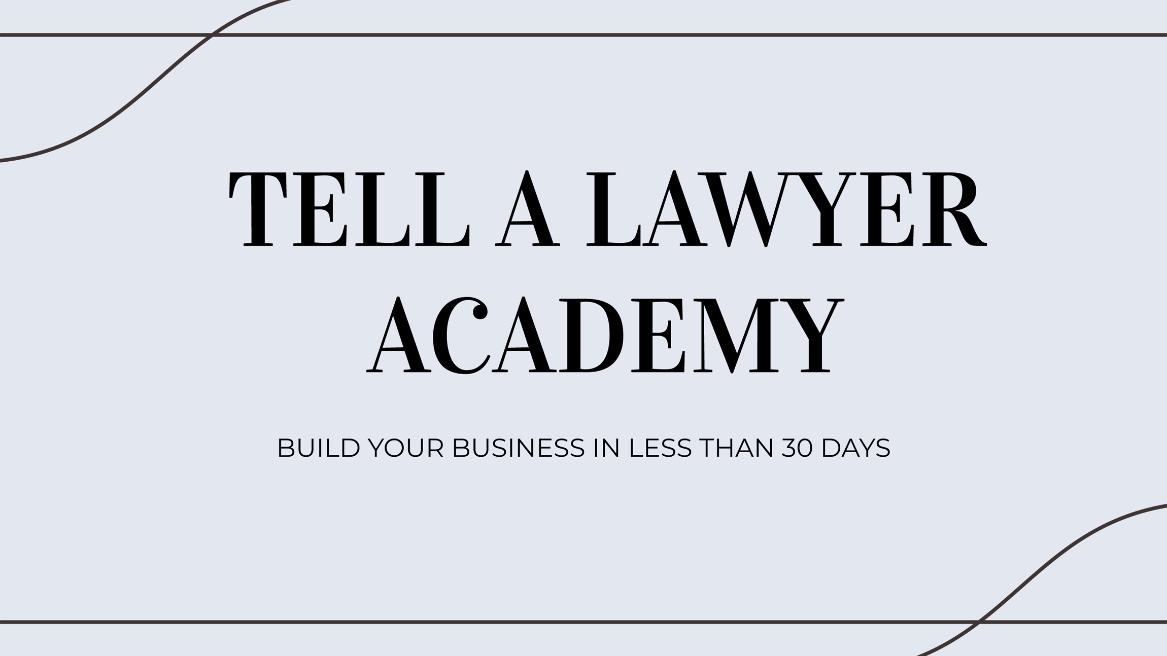 BUILD YOUR BUSINESS in Less Than 30 Days
